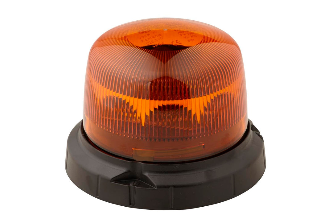 HELLA - LED-Blitz-Kennleuchte - RotaLED Compact - 12/24V - gelb - geschraubt - Kabel: 150mm - Stecke