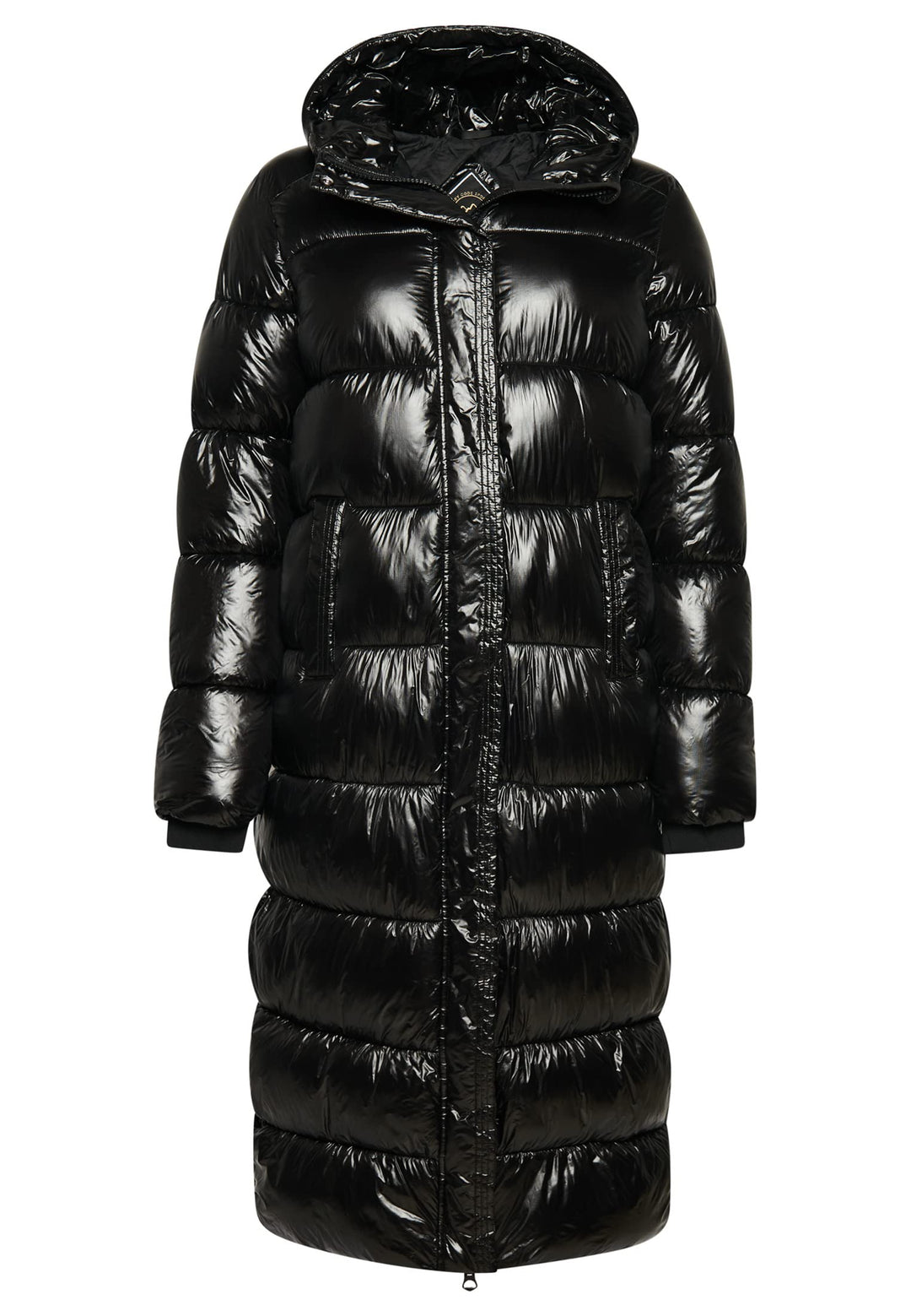 Superdry Damen Langer XPD Sports Steppmantel Schwarz 44