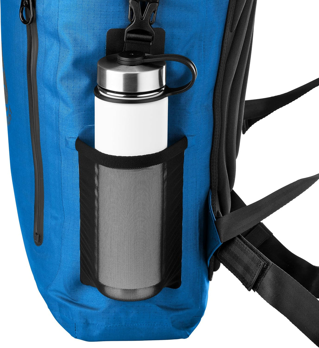 Skog Å Kust BackSåk Pro Rucksäcke mit luftdichter Reissverschlusstasche Blau 35 Liter, Blau 35 Liter