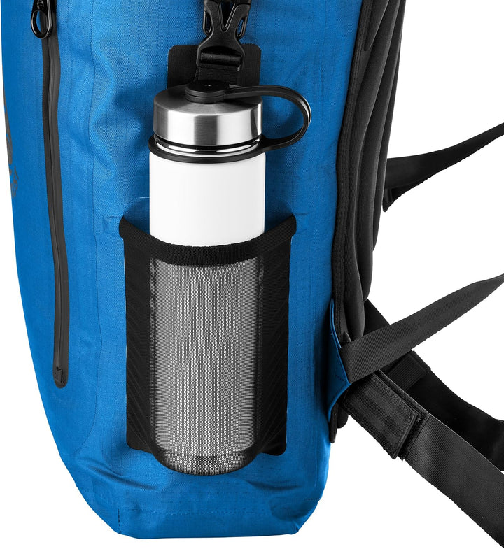 Skog Å Kust BackSåk Pro Rucksäcke mit luftdichter Reissverschlusstasche Blau 35 Liter, Blau 35 Liter