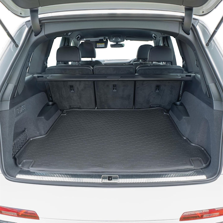 Travall Liner Kofferraumwanne Kompatibel Mit Audi Q7 (Ab 2015) SQ7 (Ab 2016) TBM1137 - Massgeschneid