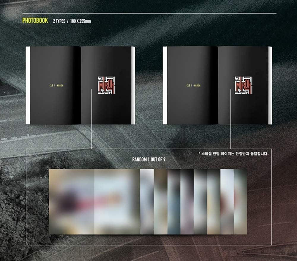STRAY KIDS - 4. MINI-ALBUM 'CLE 1: MIROH' [MIROH VERSION], SCHWARZ, 120MM (4.72 ZOLL) - CD-R, FOTOBU
