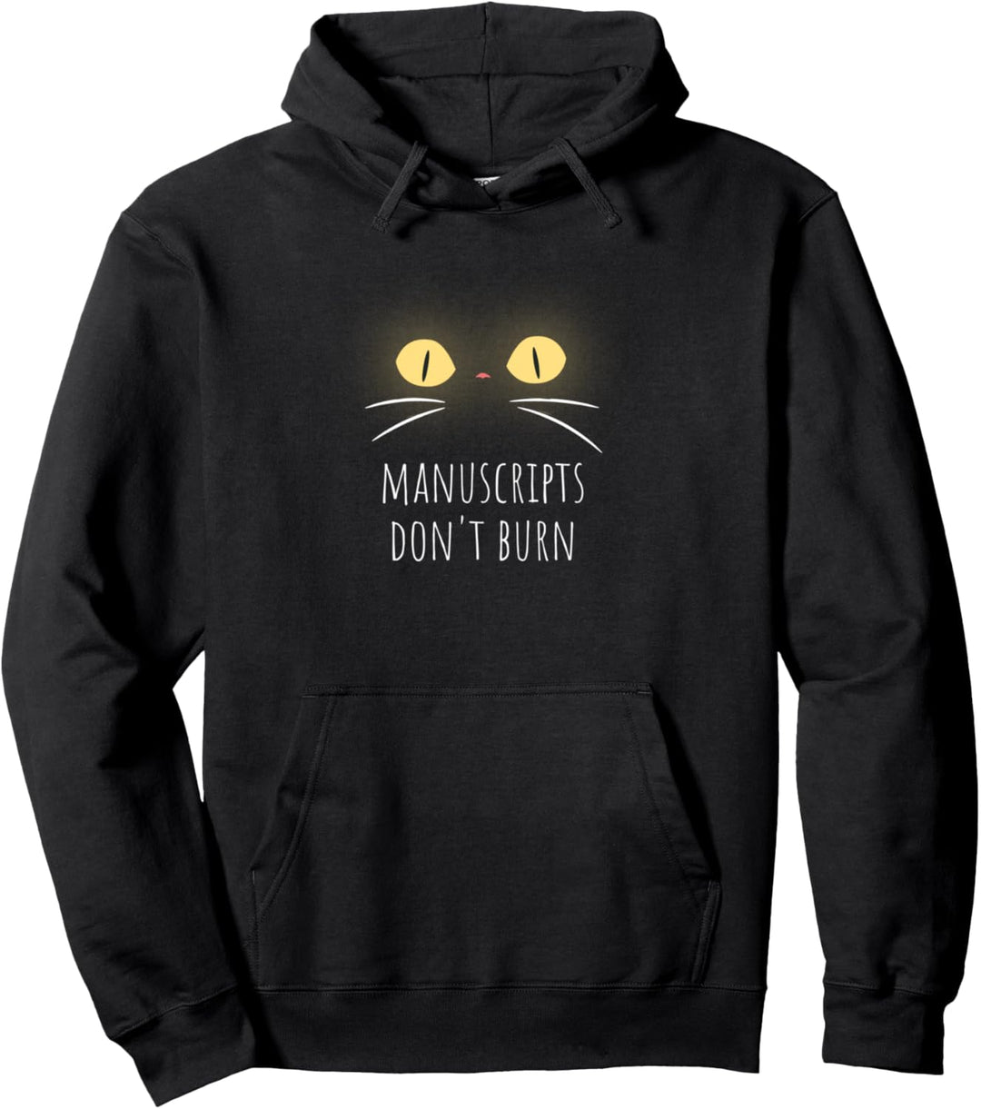 Bulgakov "Manuskripte brennen nicht!" Zitat Pullover Hoodie