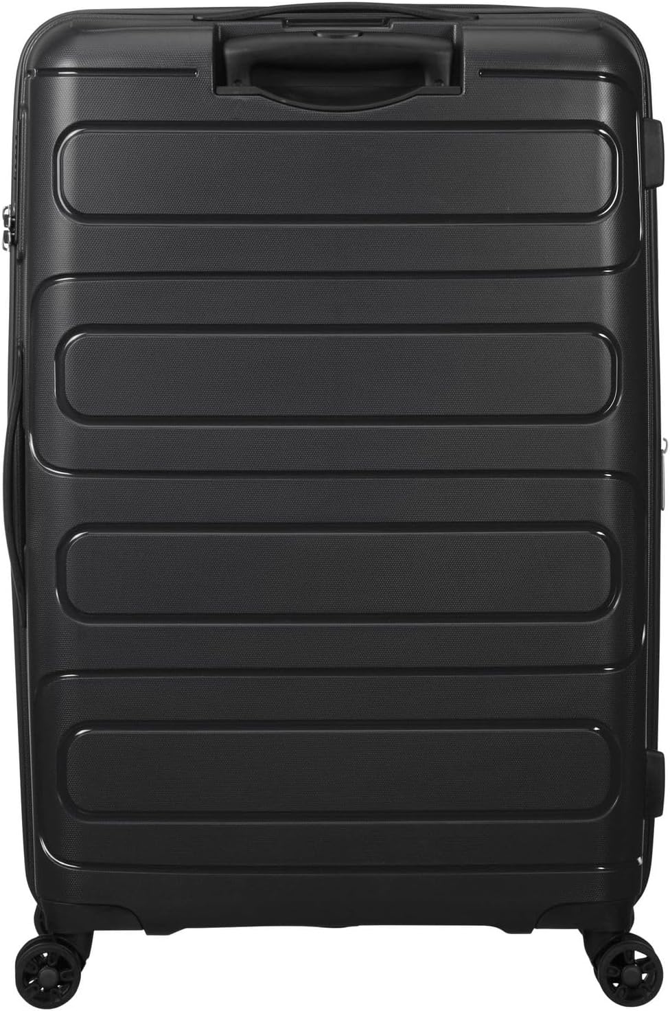 American Tourister Sunside Spinner 77 Erweiterbar, 4.5 KG, 106/118L, Schwarz (Black) Spinner L (77 c