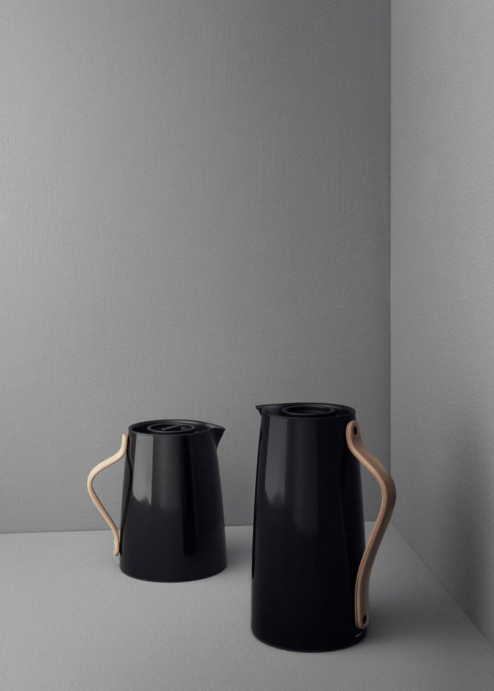 Stelton Tee-Isolierkanne Emma - Isolierte Kunststoff-Teekanne mit Deckel &amp; Edelstahl-Thermoeinsatz -