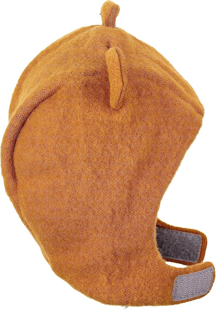 Sterntaler Unisex Baby Schalmütze aus Wolle (Merino) Mütze 45 rost, 45 rost