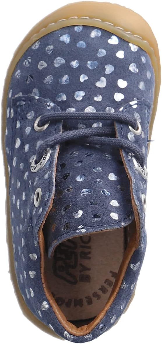 RICOSTA Mädchen und Jungen Stiefel DOTS, Kinder Lauflernschuhe, Weite: Mittel, lose Einlage 18 EU Bl