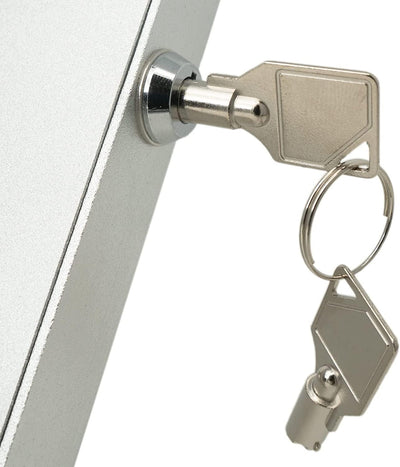 System-S Wand Halterung abschliessbar 360° für Microsoft Surface Pro 8 13.0" in Grau