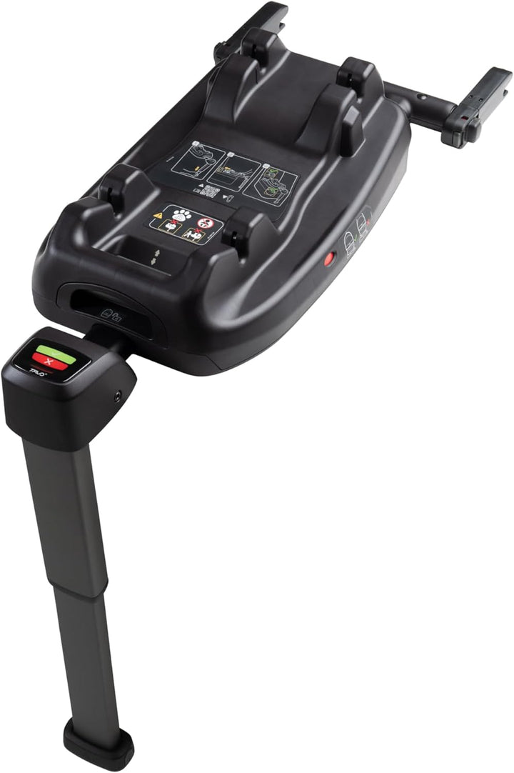 Tavo Maeve Medium Flex‑Griff Haustier‑Autositz mit ISOFIX‑Bodenplatte, 2 Matratzenauflagen, Geeignet
