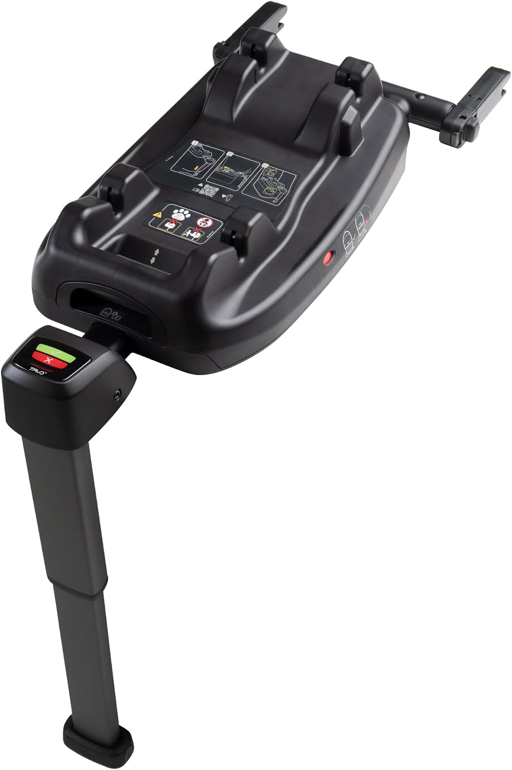 Tavo Maeve Small Flex‑Griff Haustier‑Autositz mit ISOFIX‑Bodenplatte, 2 Matratzenauflagen, Geeignet