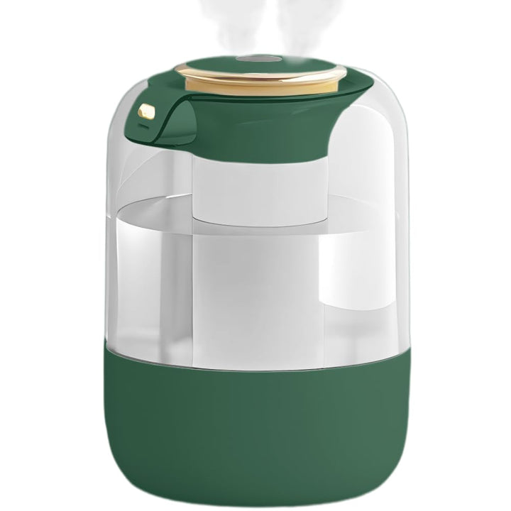Luftbefeuchter Schlafzimmer Top-Fill Humidifier - 2L 360° Doppeldüse Raumbefeuchter mit 7 Farben Nac