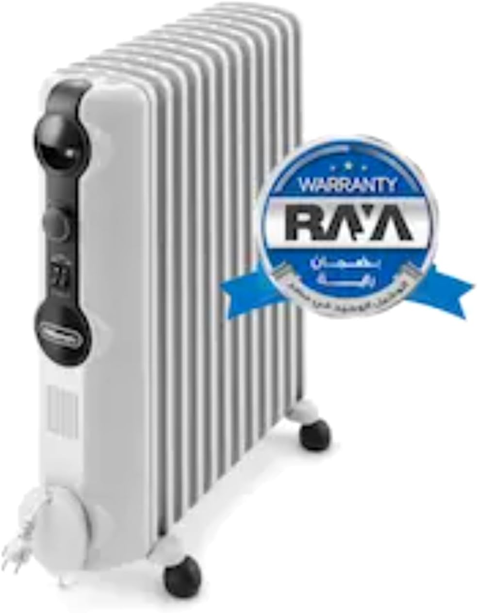 De'Longhi Radia S EasyTronic – Ölradiator für Räume bis 75 m³, Elektrische Heizung mit Energiesparmo