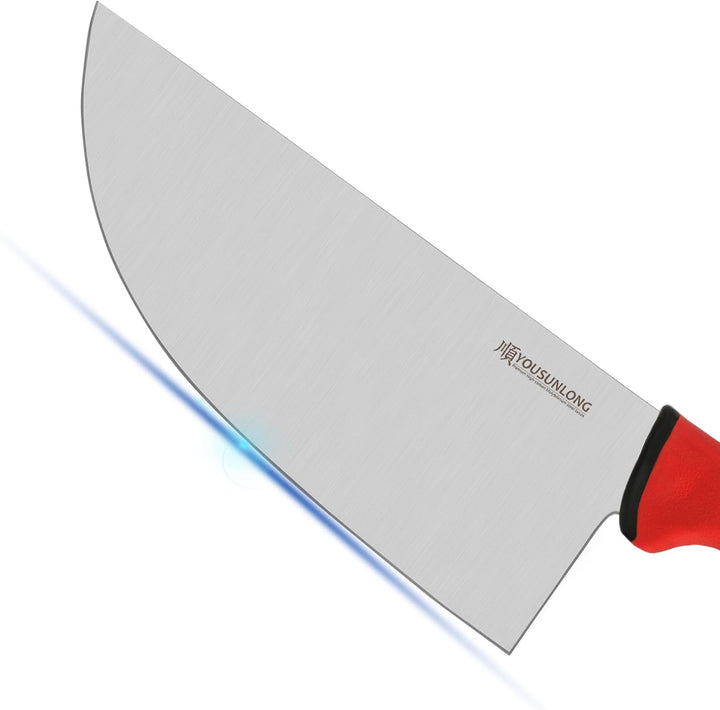 YOUSUNLONG Fleischbeil-Messer - 230mm Hybrid Hackbeil Fleischermesser - Rasiermesserscharfe Klinge a