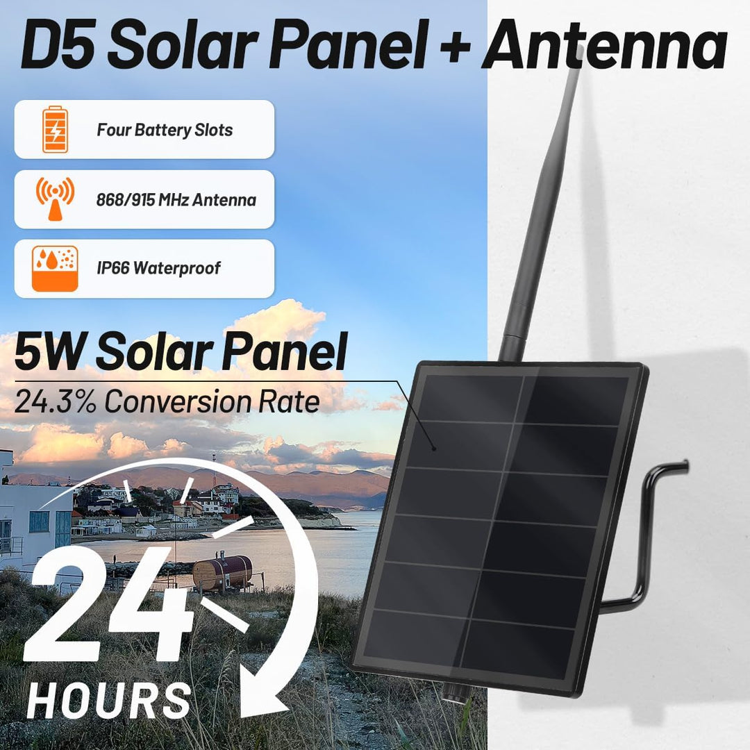 D5-1A 5W Solar Panel Kit mit Batterie Controller für Heltec V3 ESP32 LoRa Modul für DIY Meshtastic M