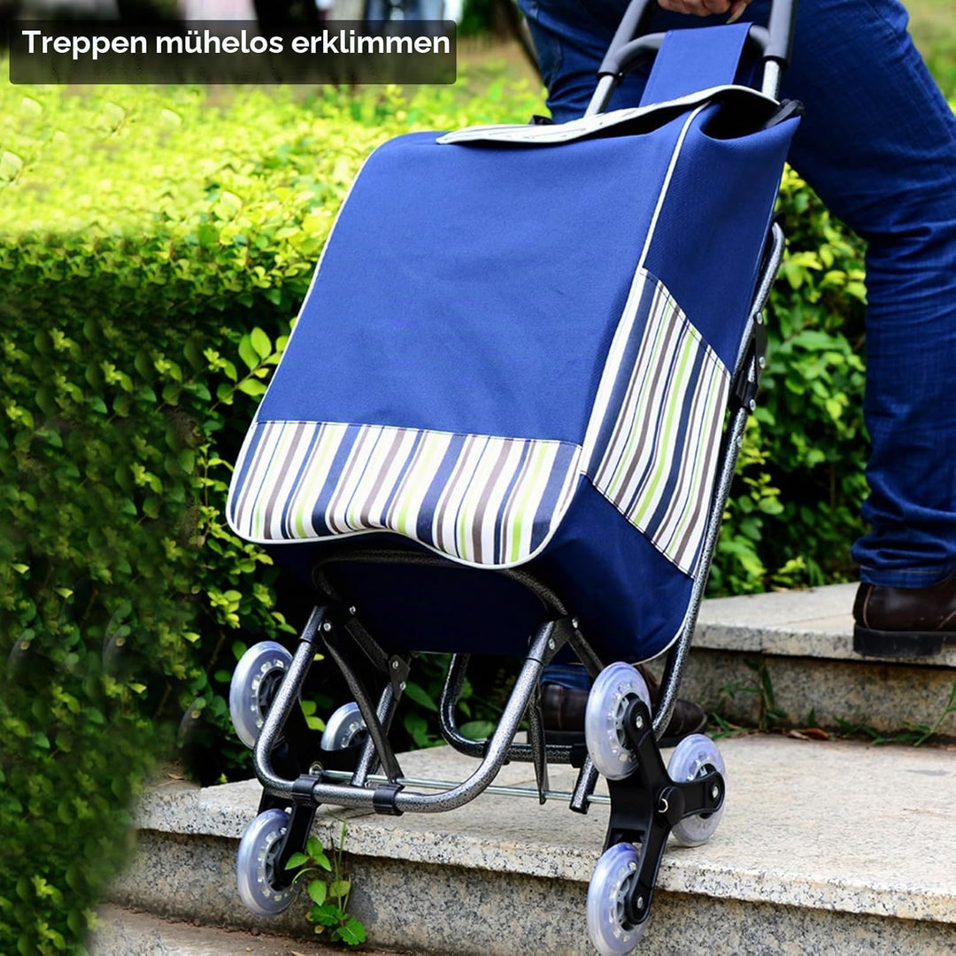 Treppensteiger, Einkaufstrolley Treppensteiger, Treppensteiger Trolley, Einkaufstrolley mit Sitz, Sc