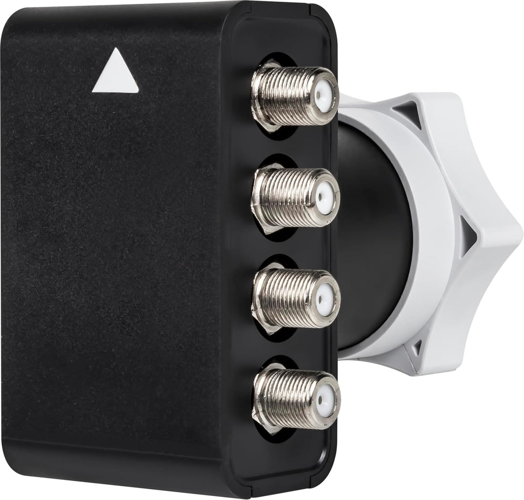 Megasat LNB für Flachantenne Quad – Zubehör (passend für Flachantennen D1/D2/D4 Profi-Line), Quad