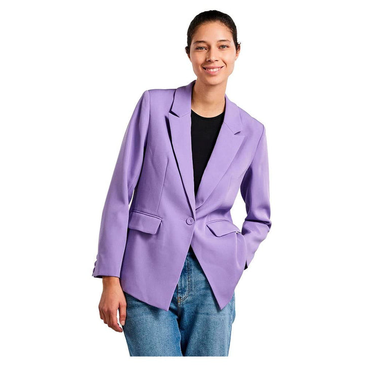 YAS Damen Yasbluris Ls Blazer Noos Blazer S Bougainvillea, S Bougainvillea