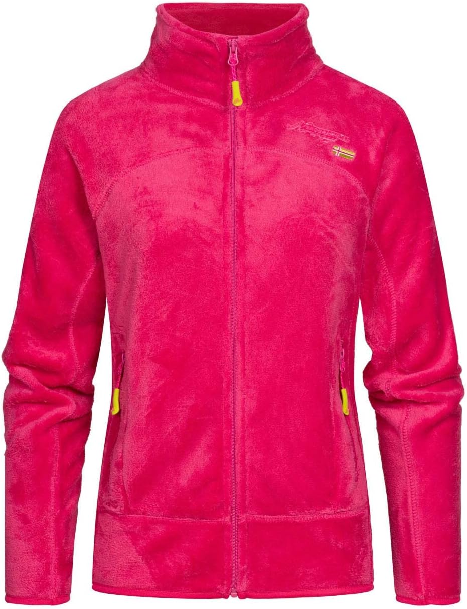 Geographical Norway Damen warme Übergangs Outdoor Fleecejacke mit Stehkragen bans production S Malab
