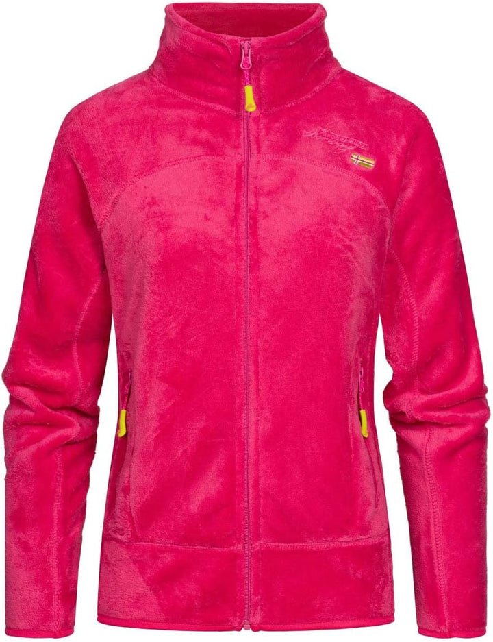 Geographical Norway Damen warme Übergangs Outdoor Fleecejacke mit Stehkragen bans production S Malab