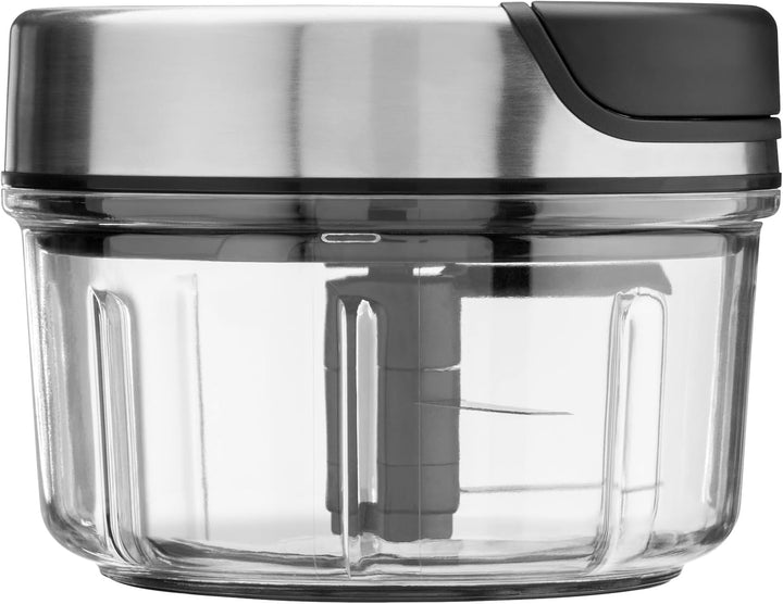 WMF Multi-Zerkleiner 650ml, manuell mit Seilzug, Kunststoff-Mixbehälter, ergonomischer Griff, Gemüse