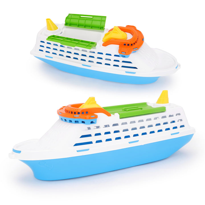 Toyland® 41cm (16 Zoll) Buntes Kreuzfahrtschiff mit Beweglichen Türen – Schwimmendes Wasserspielzeug