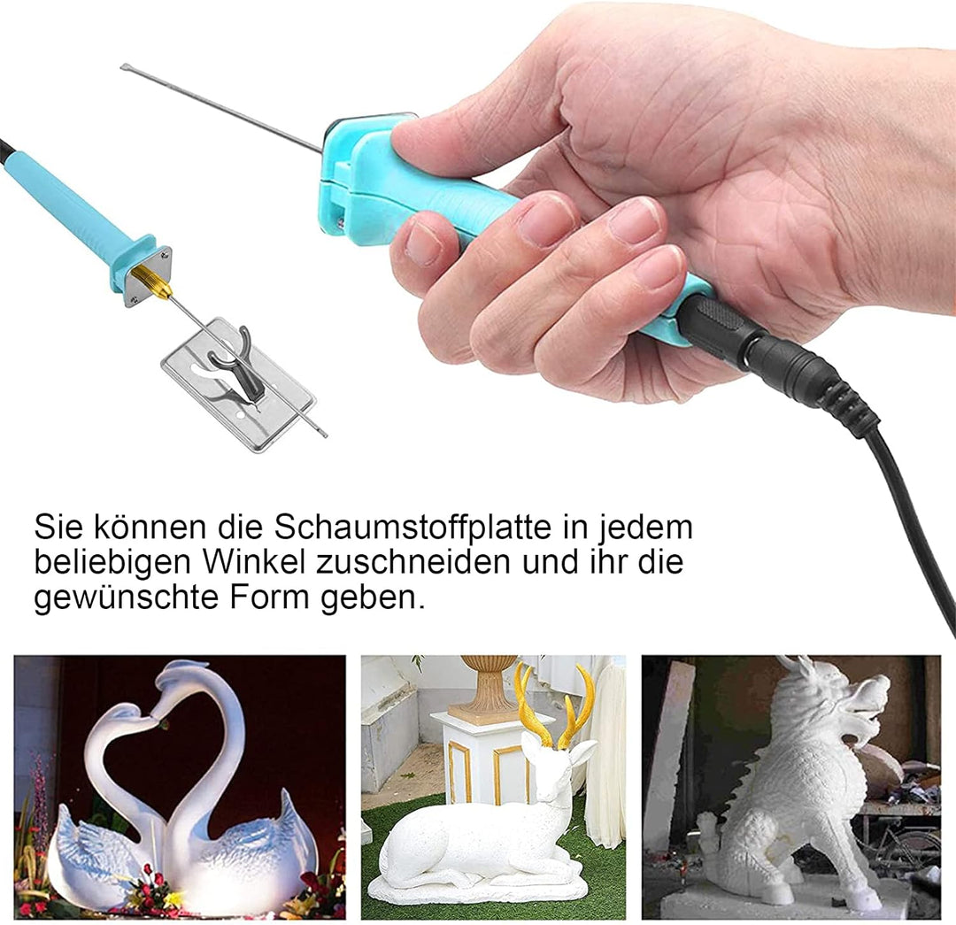 elektrischer Schaumstoffschneider, elektrischer Schneidstift 100-240V 18W 10cm für Styroporbogen, ge