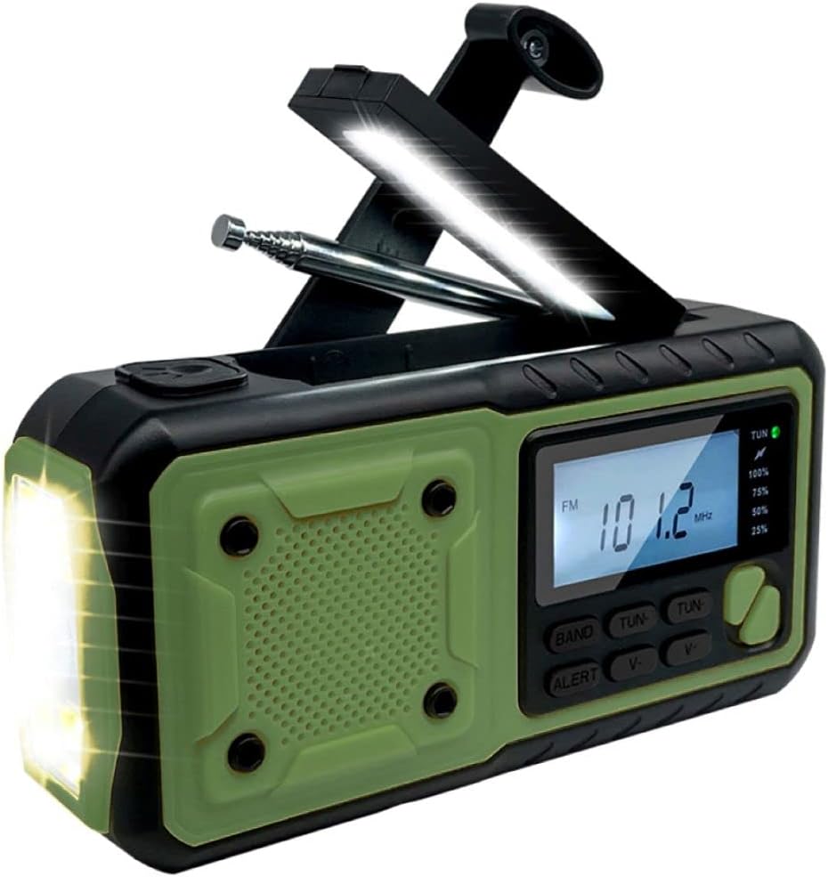 Origin Outdoors Multi-Kurbelradio Mehrfarbig 4000 mAh