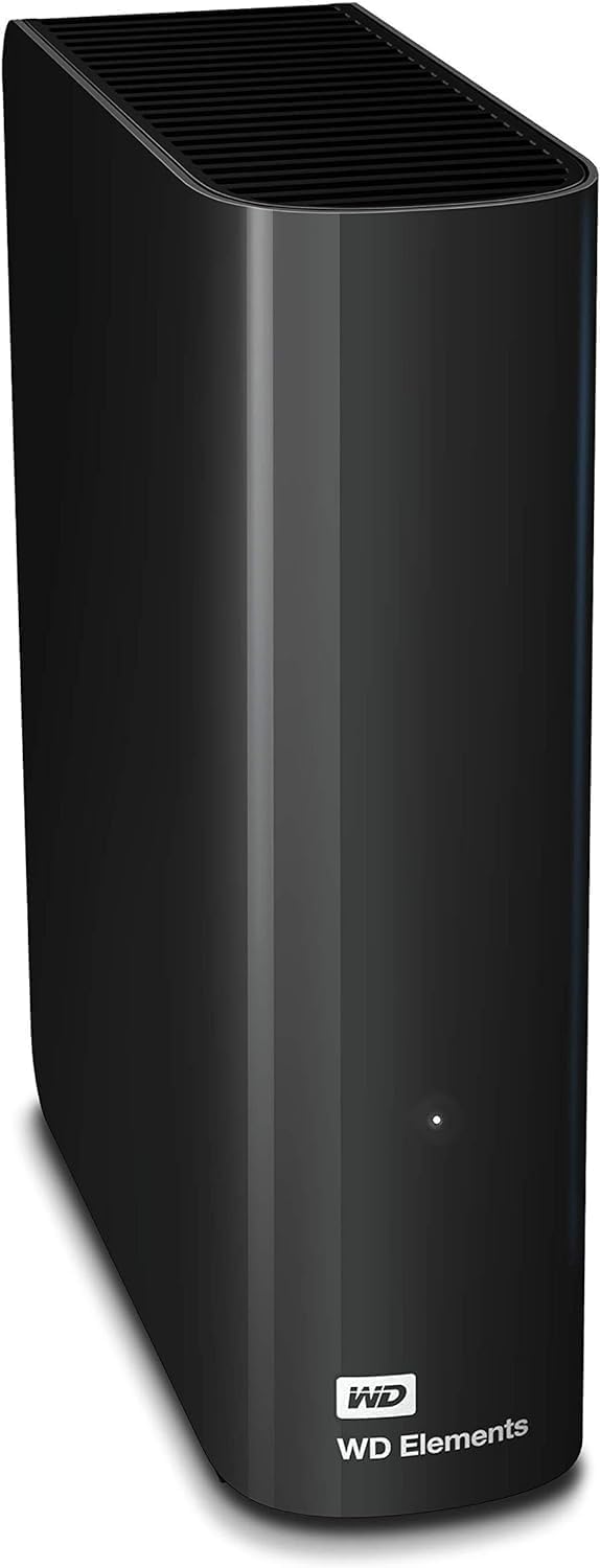 WD Elements Desktop-Speicher 10 TB (Desktop-Speicher USB 3.0-kompatibel, Zusatzspeicher für Fotos, M
