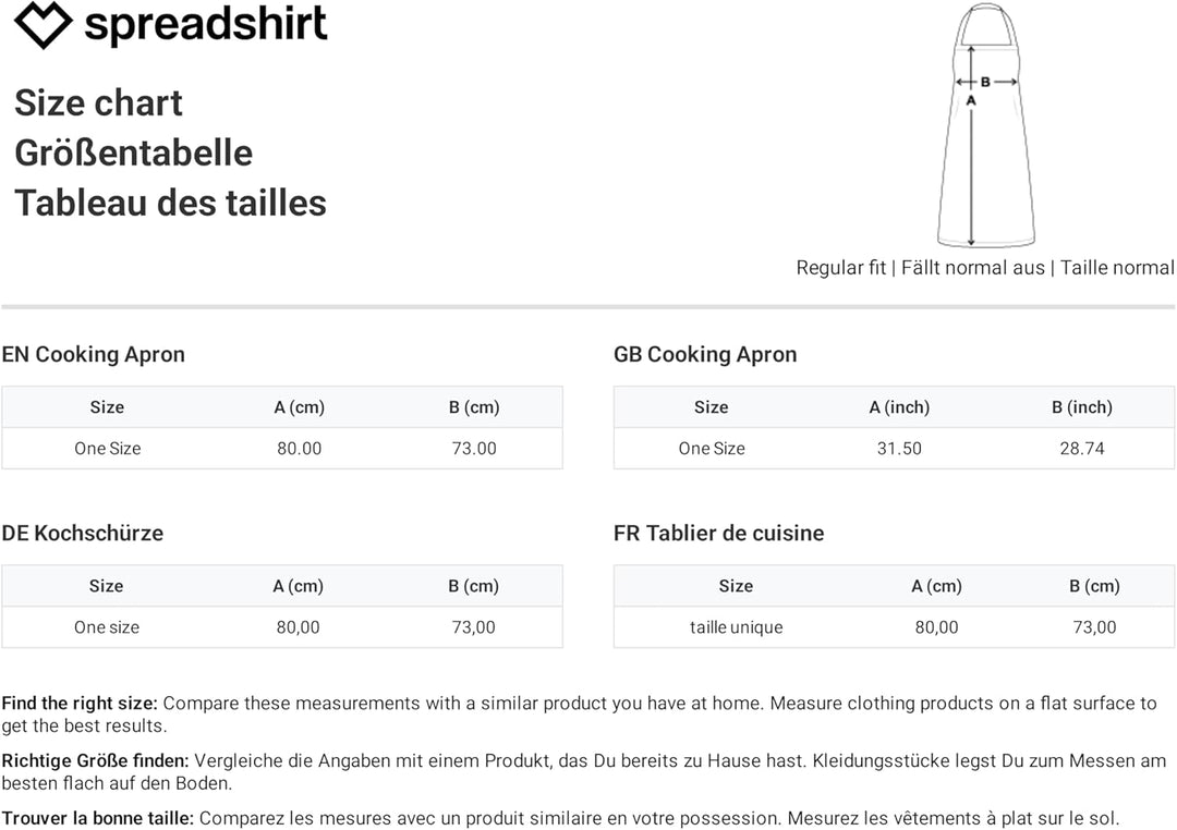 Spreadshirt Elch Norwegen Schweden Strickmuster Kochschürze Grün, Grün