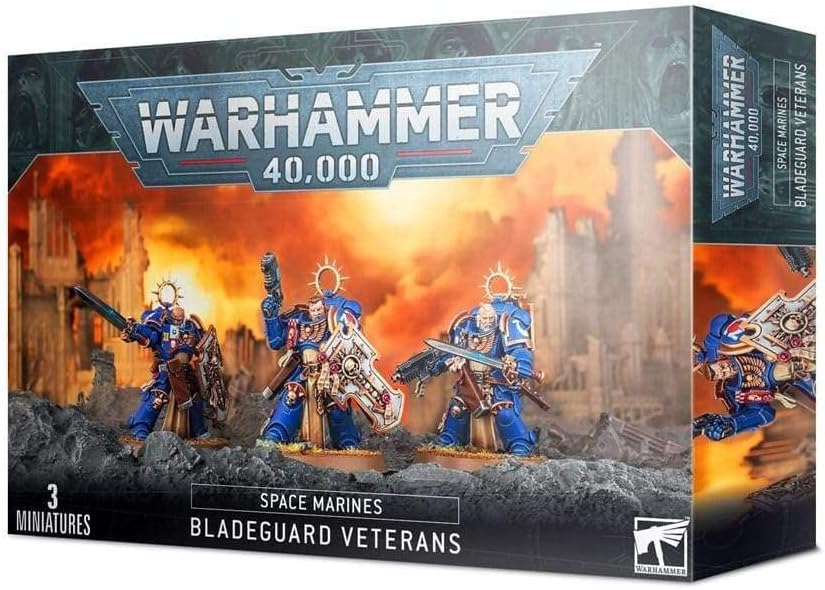 Warhammer 40k – Space Marine Primaris Veterans BladeGuards Einzeln, Einzeln