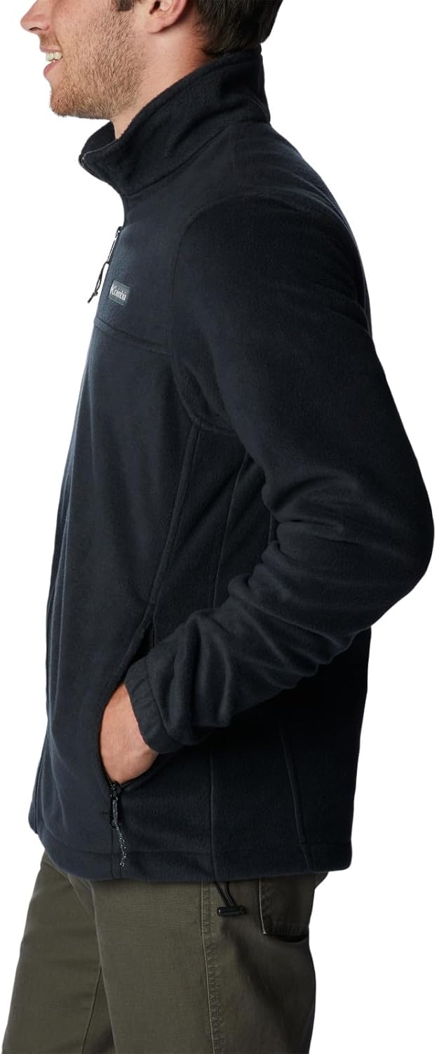 Columbia Steens Mountain 2.0 Herren-Fleecejacke mit durchgehendem Reissverschluss S Schwarz, S Schwa