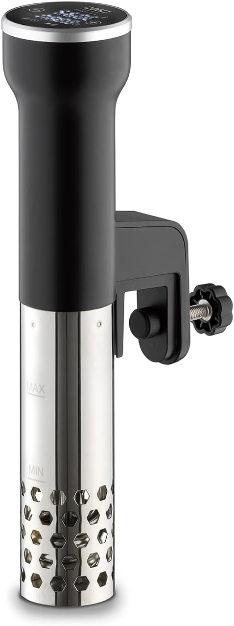 CASO SV400 Sous Vide Stick, für Behälter bis 20l Volumen, 25-90°C in 0,5°C Schritten, IPX7, platzspa