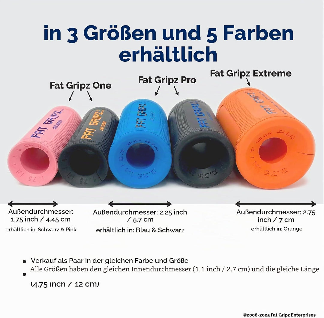 Fat Gripz 1 Stück (4,4 cm Aussendurchmesser) Pink/Purple, Pink/Purple