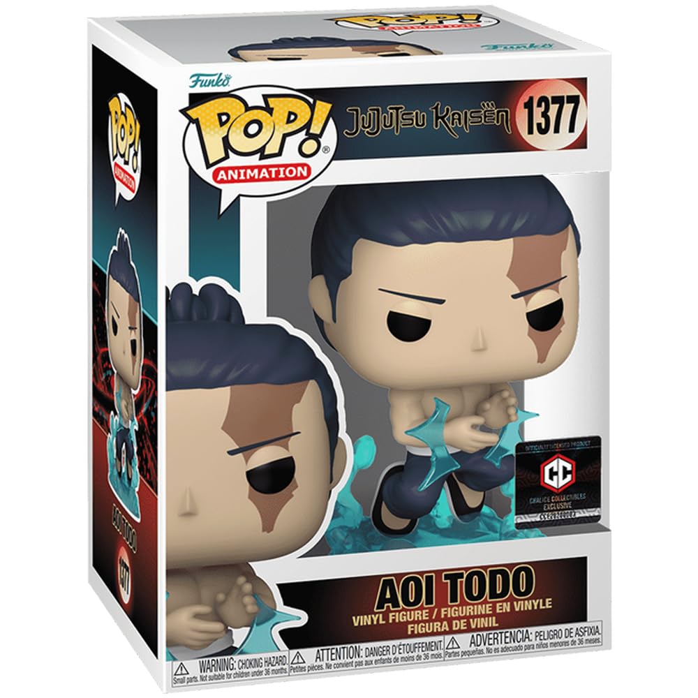 Funko Pop! Animation: Jujutsu Kaisen - Aoi Todo Special Edition Mehrfarbige Exklusive Vinyl-Figur #1