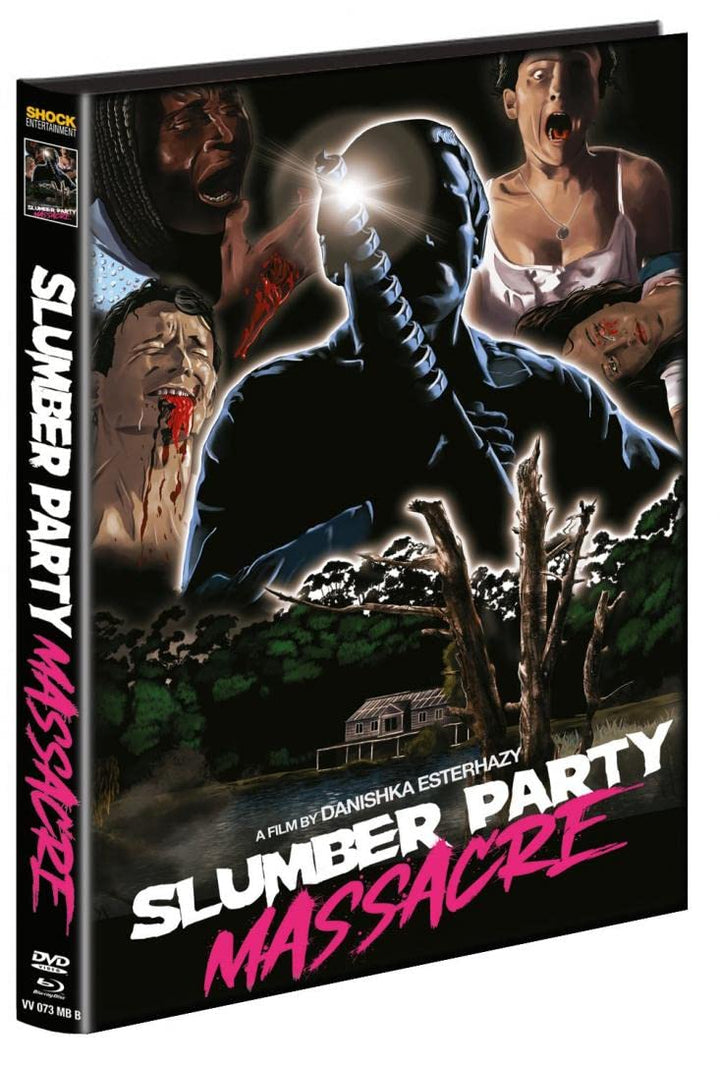 Slumber Party Massacre - 2021 - 2-Disc Mediabook - Cover B - limited 444er Blu-Ray + DVD Edition, DV