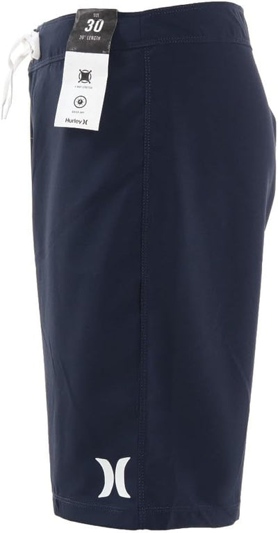 Hurley Herren O&o Solid 20' Board-Shorts, Obsidian, 28