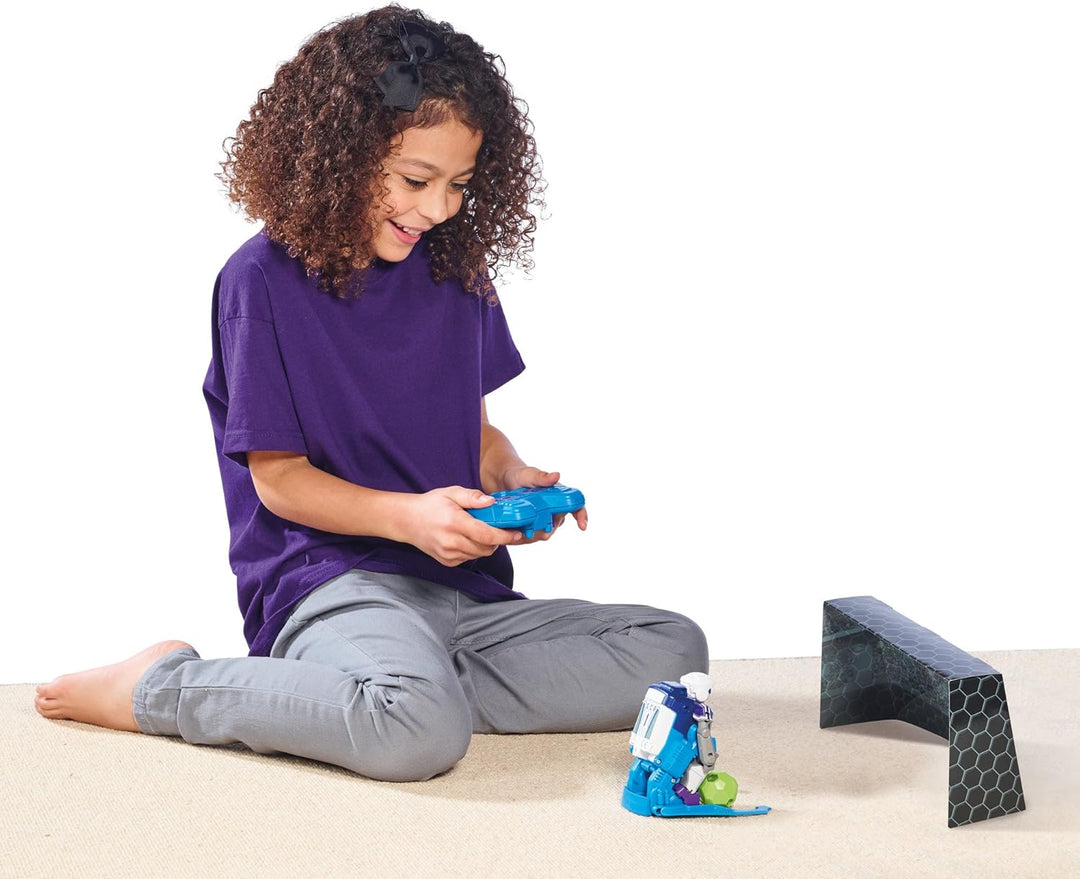 TOMY Soccerborg Roboter Spielzeug für Kinder – Ferngesteuerte Spielzeugroboter ab 6 Jahren – Zwei Fu