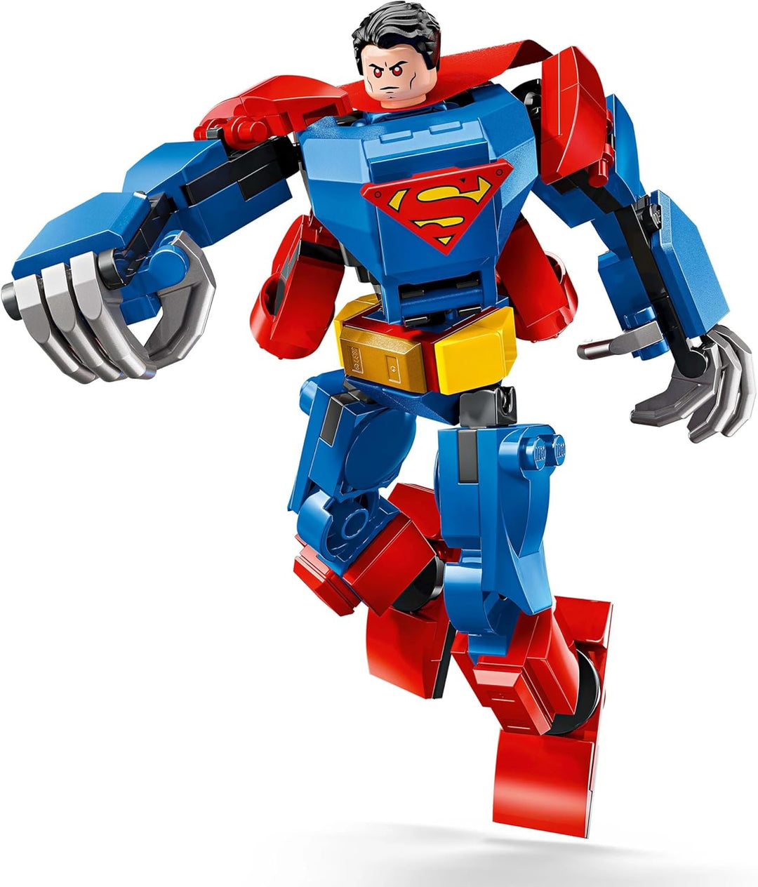 LEGO DC Superman Mech vs. Lex Luthor - Superhelden Spielzeug mit 2 Minifiguren - baubare Actionfigur