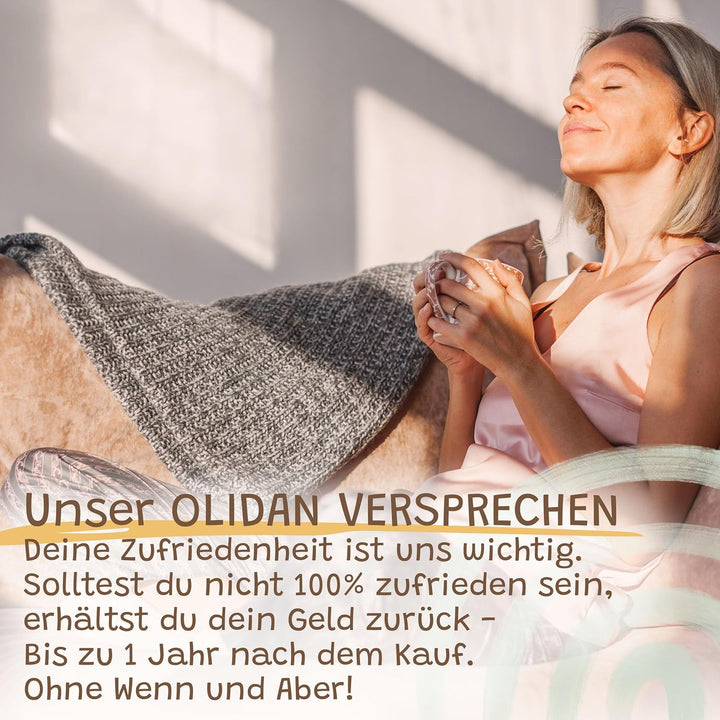 OLIDAN ® - Pflanzenständer - Beschriften der Pflanzen möglich - Blumenständer - Ablage für 8 Pflanze