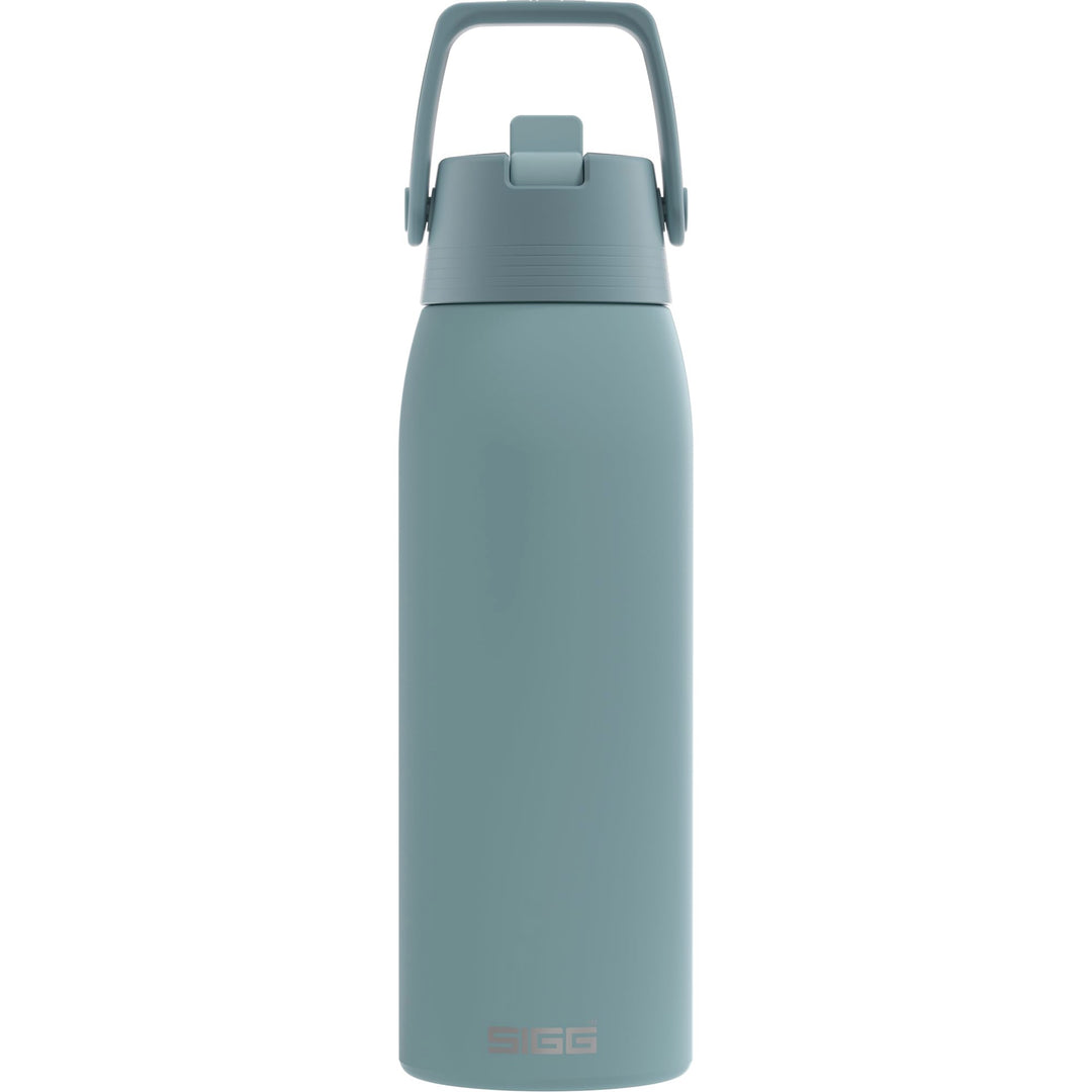 Sigg - Edelstahl Trinkflasche - Shield FLIP Morning Blue - Auslaufsicher - Federleicht - BPA-frei -