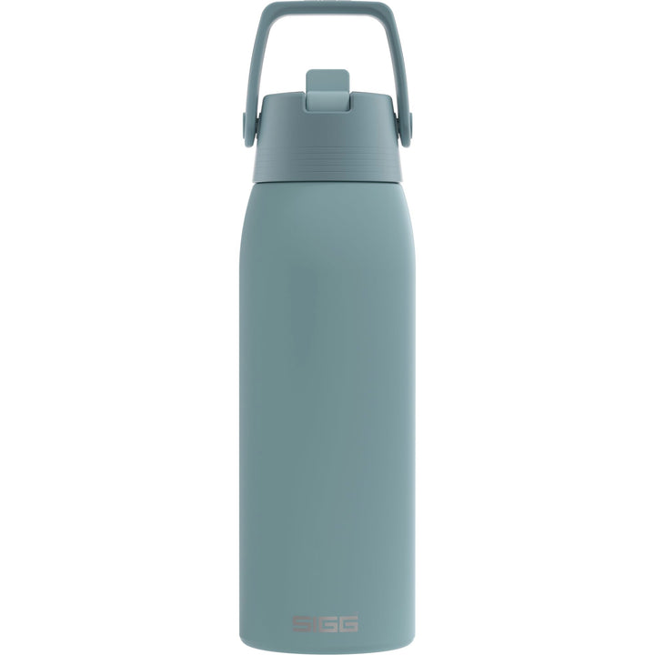 Sigg - Edelstahl Trinkflasche - Shield FLIP Morning Blue - Auslaufsicher - Federleicht - BPA-frei -