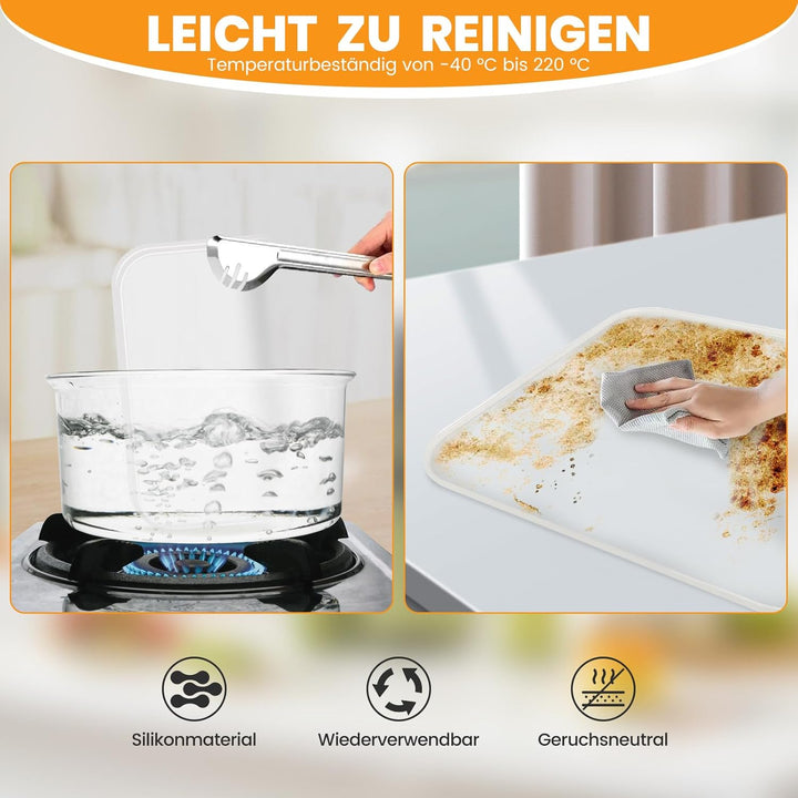 6er Silikon-Dörrfolie mit Rand, Fruchtleder Matte Dörrautomat Zubehör, Dörrfolie Für Flüssigkeiten,