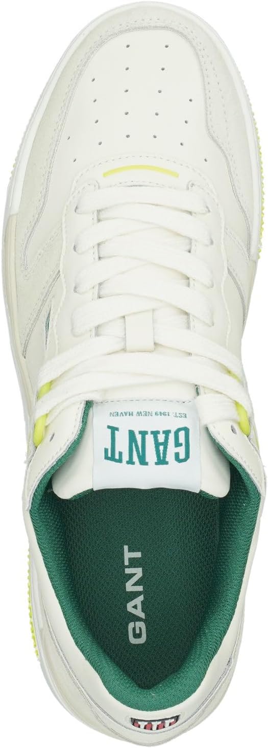 GANT Herren Brookpal Sneaker 41 EU Cream Green, 41 EU Cream Green