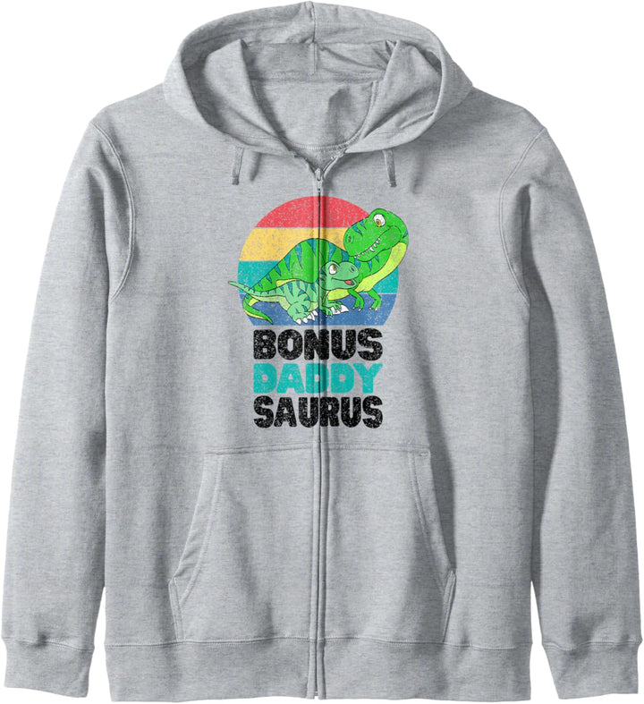 Bonus DaddySaurus Dinosaur T-Rex Dad Baby Family Matching Kapuzenjacke