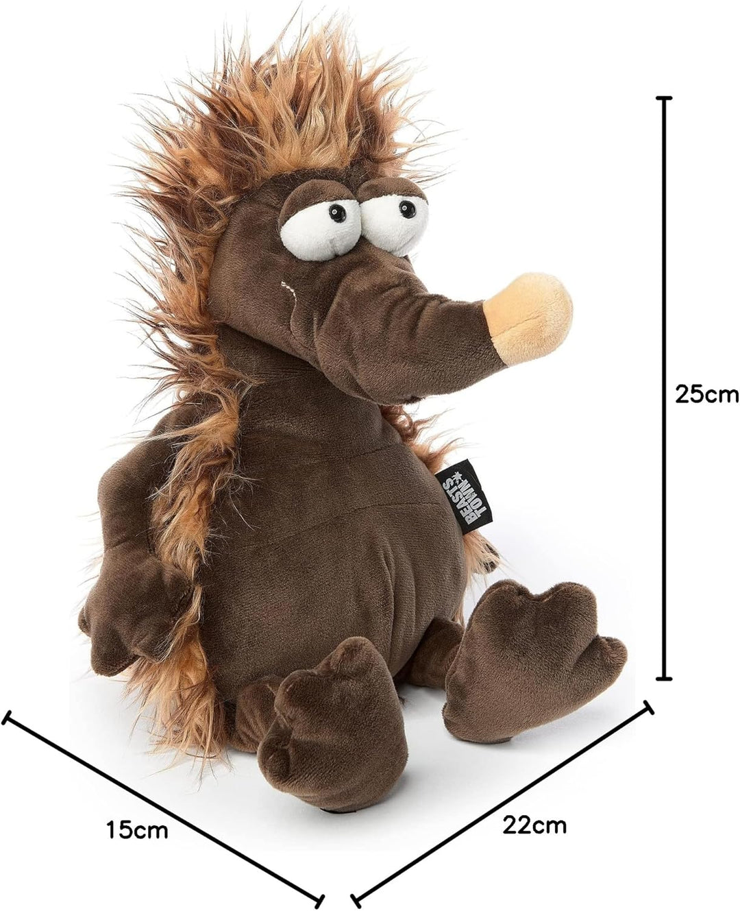 SIGIKID 39625 Radical Radish BeastsTown Igel für Mädchen Jungen und Erwachsene Kuscheltier empfohlen
