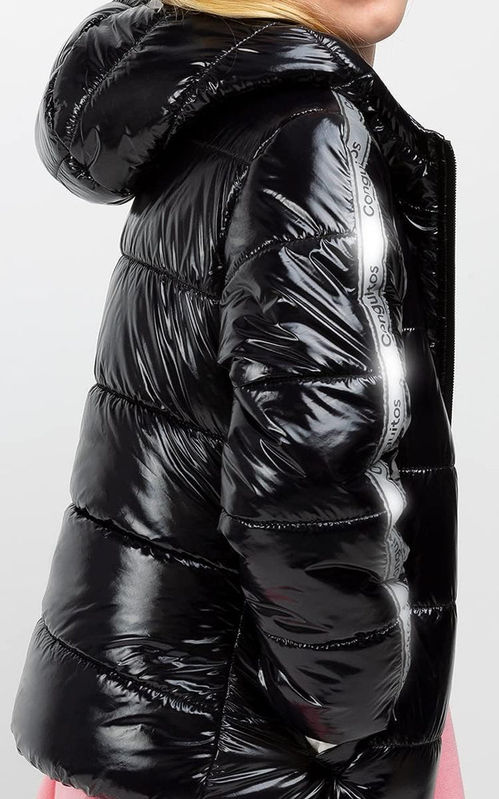 Conguitos Mädchen Deneb Steppjacke, Schwarz, One Size