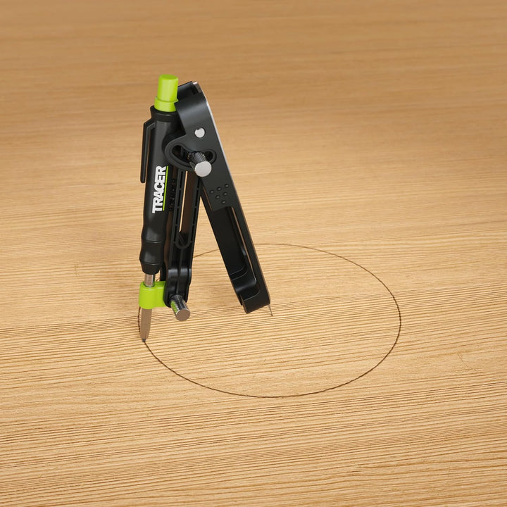 Tracer ProScribe Tool mit Tieflochmarker Bleistift, 6 x Ersatzminenhalter und Tragetasche (Multi-Fun