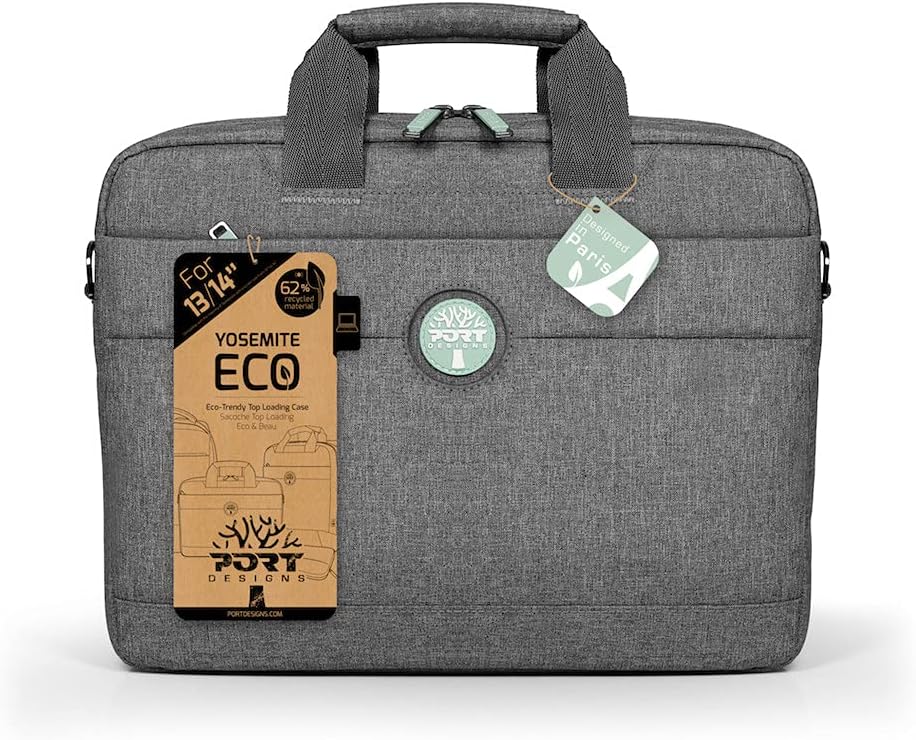PORT DESIGNS Unisex Yosemite Eco Tl Laptoptasche, Grau