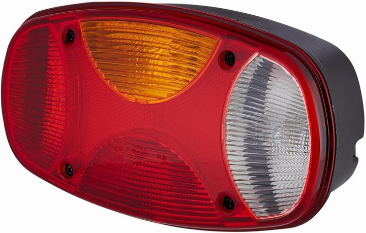 HELLA - Heckleuchte - Cargoluna - Glühlampe - 24/12V - Anbau/geschraubt - Lichtscheibenfarbe: mehrfa