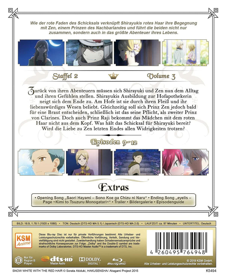 Die rothaarige Schneeprinzessin - Staffel 2 - Volume 3: Episode 09-12 [Blu-ray], Blu-ray
